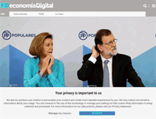Tablet Screenshot of economiadigital.es